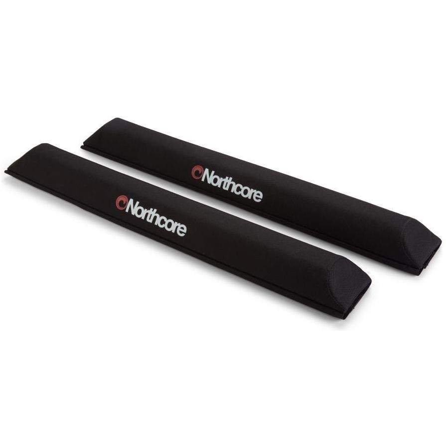 2025 Northcore Aerodynamic Roof Rack Wide Load 72cm Pads NOCO21D - Black